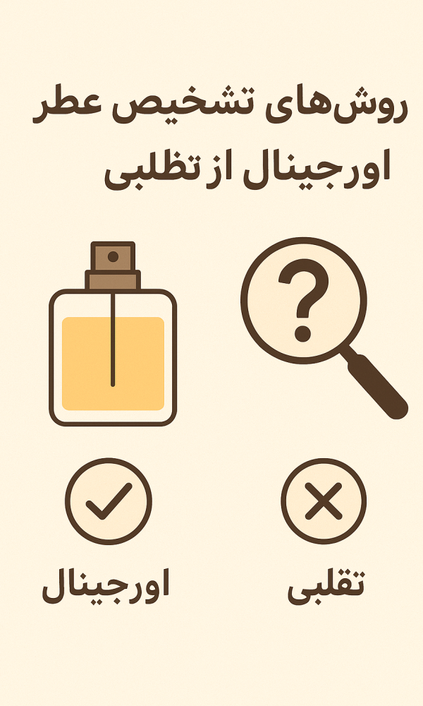 راهنمای جامع خرید عطر اصل؛ روش‌های حرفه‌ای و دقیق برای تشخیص عطر اورجینال از تقلبی