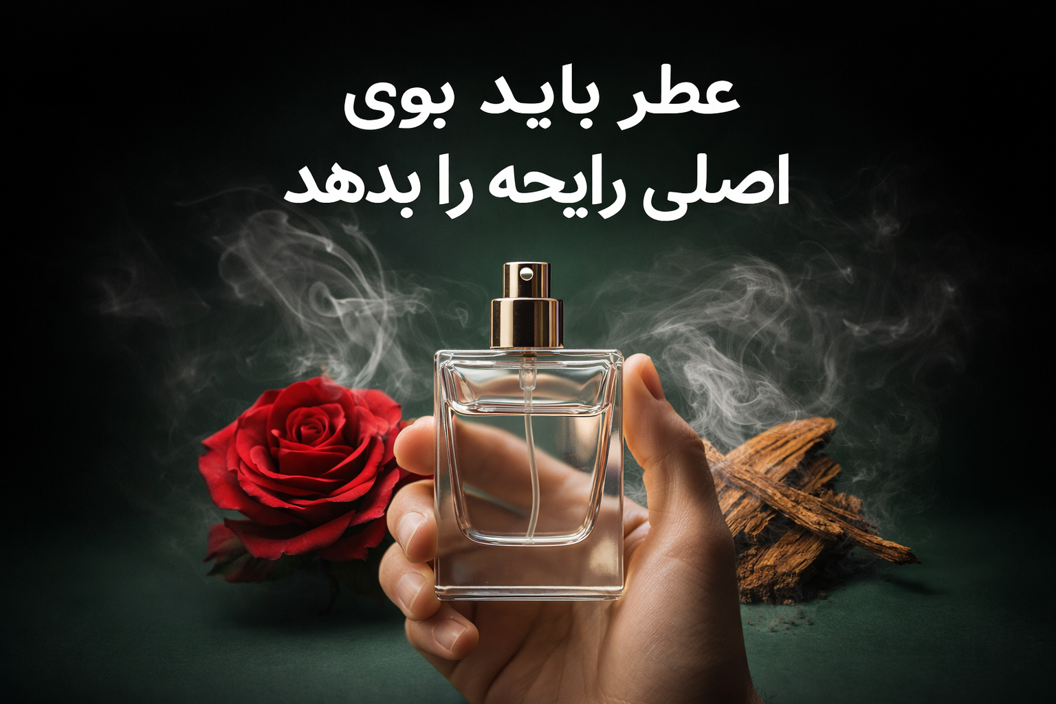 عطر باید بوی اصلی رایحه را بدهد