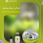شیشه عطر دی کی ان وای بیدلیشز زنانه اصل با رایحه خنک و شیرین سیب سبز